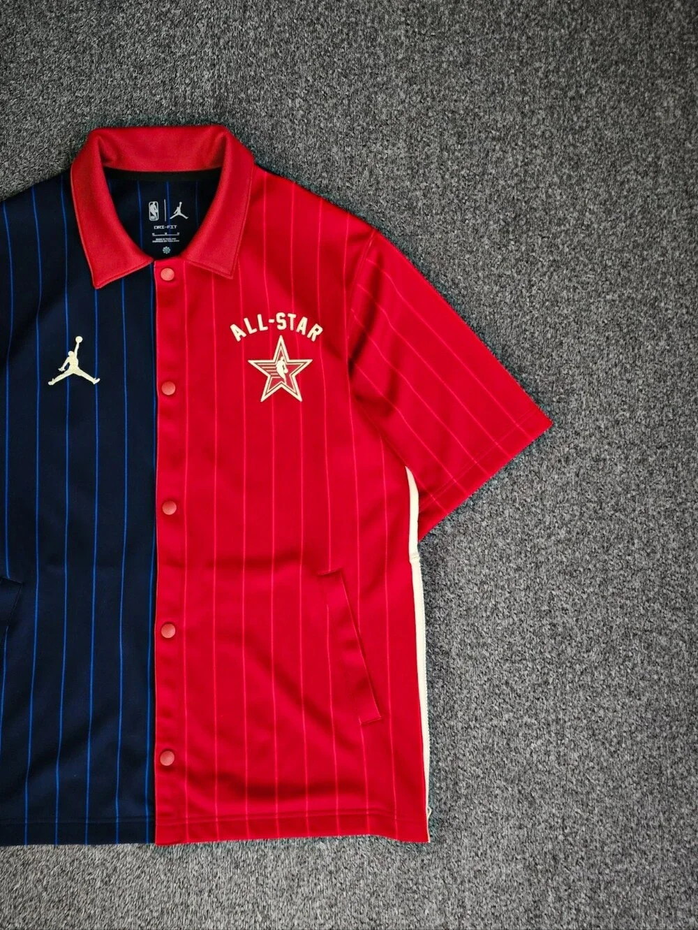 Jordan Men's All Star 2024 Warm Up Jersey Size Medium
